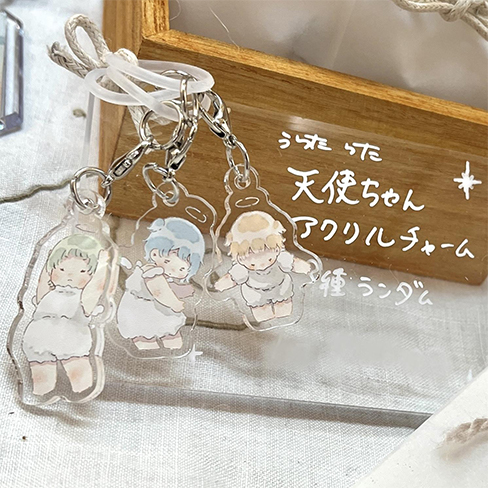 天使ちゃんアクリルチャーム